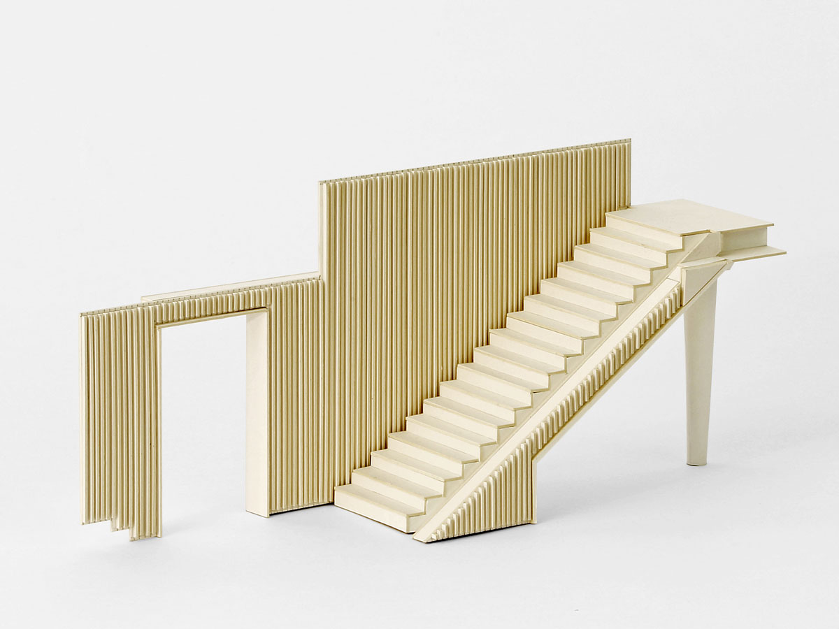 Conerted Garage: staircase model