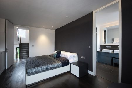 Clifton Hill House, master bedroom and en-suite