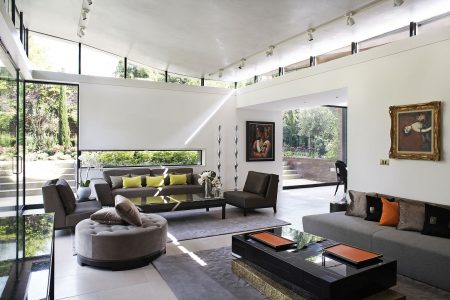 Grove Residence, interior of extension