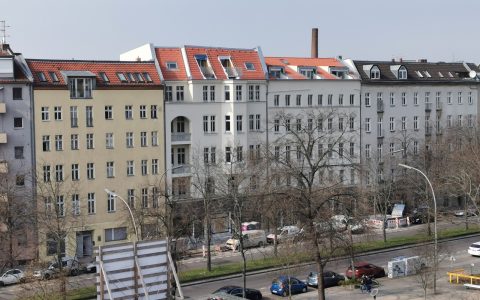 Property renovation Berlin, street facade