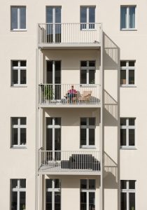 Property renovation Berlin, new balcony