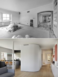 Pre-Purchase Architect Advice: Kensington Apartment before and after