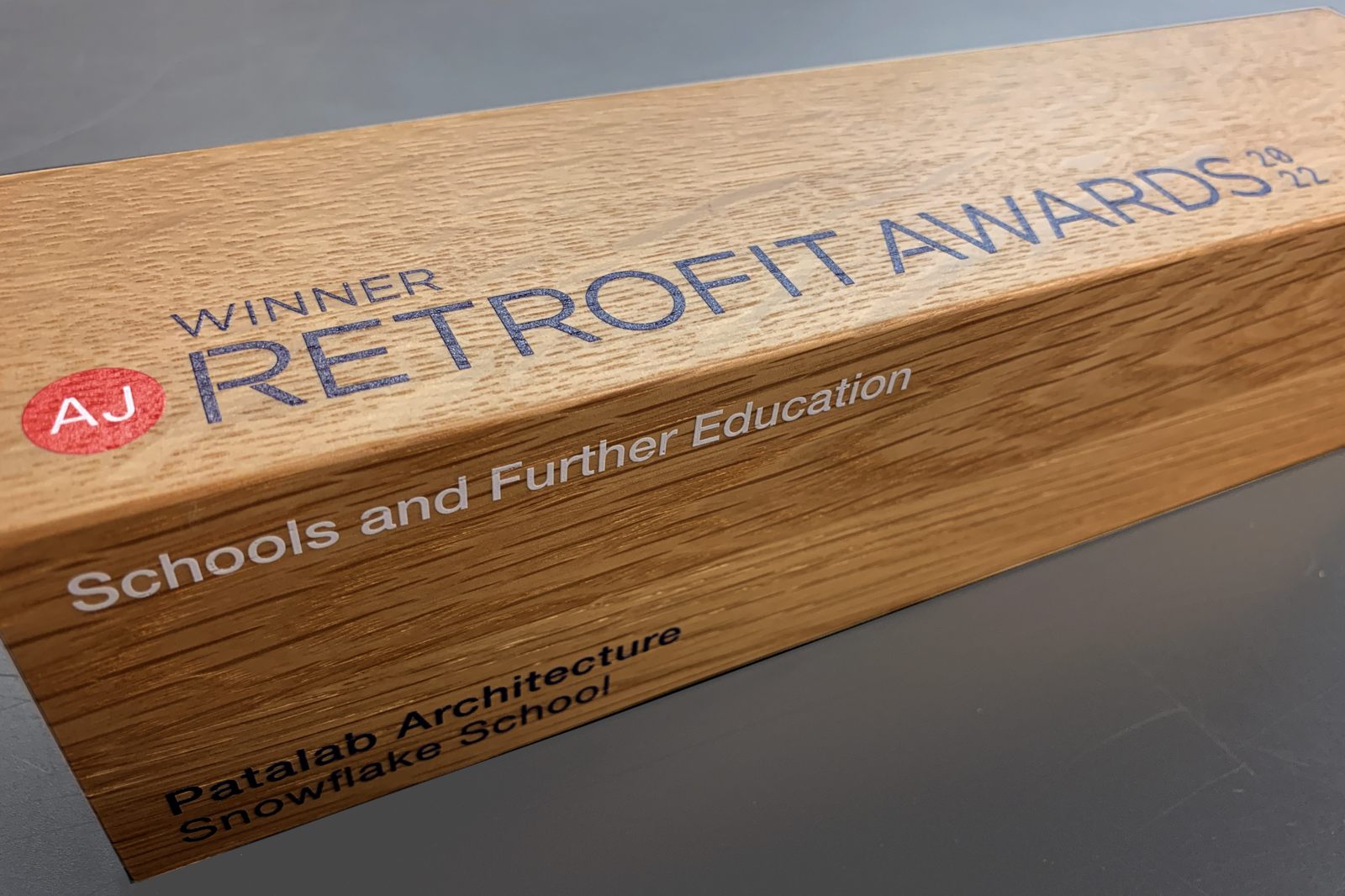 AJ Retrofit Awards Winner: Trophy