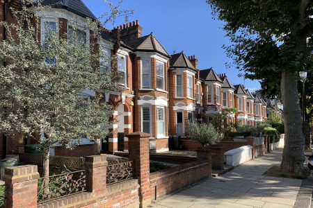 North London Terraced House: Street scene