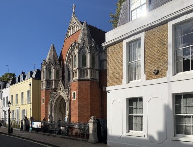 Deutsche Christuskirche London: Straßenansicht