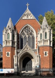 Deutsche Christuskirche London: Eingangsfassade