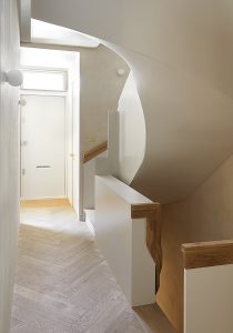 Marylebone Mews House: hallway