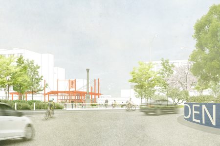 Gateway to New Malden: visualisation of experience from roundabout